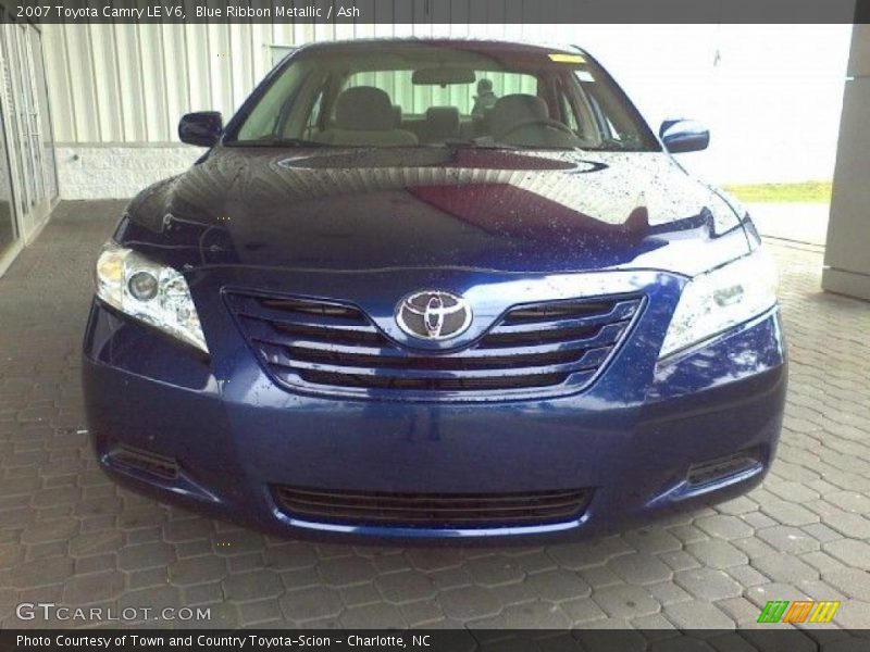Blue Ribbon Metallic / Ash 2007 Toyota Camry LE V6