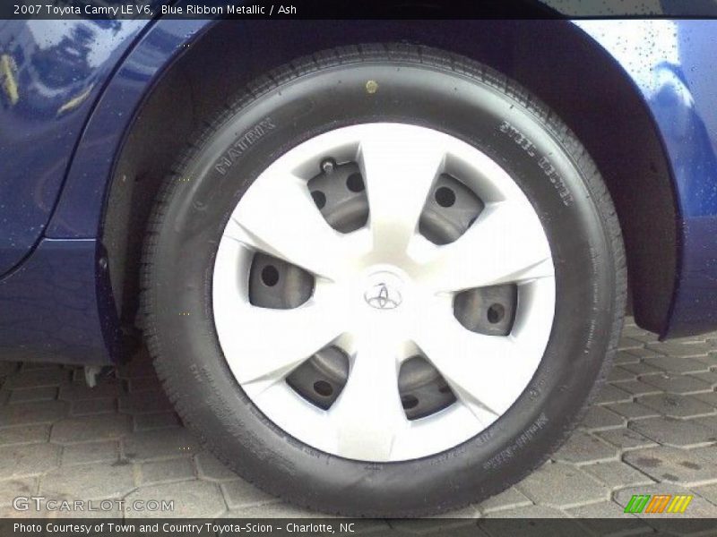 Blue Ribbon Metallic / Ash 2007 Toyota Camry LE V6