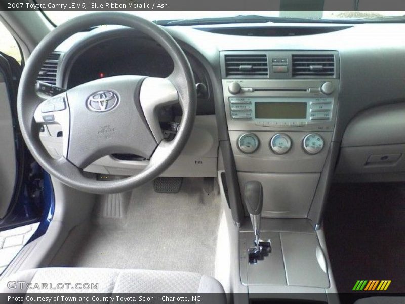 Blue Ribbon Metallic / Ash 2007 Toyota Camry LE V6
