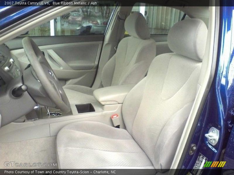 Blue Ribbon Metallic / Ash 2007 Toyota Camry LE V6