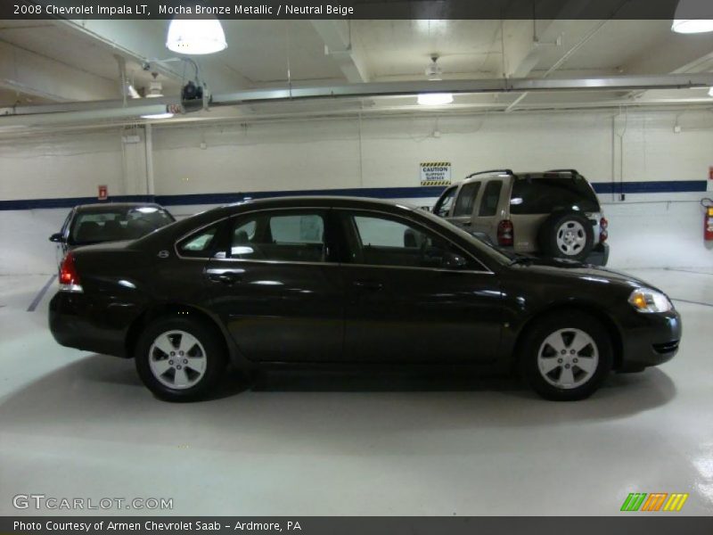 Mocha Bronze Metallic / Neutral Beige 2008 Chevrolet Impala LT