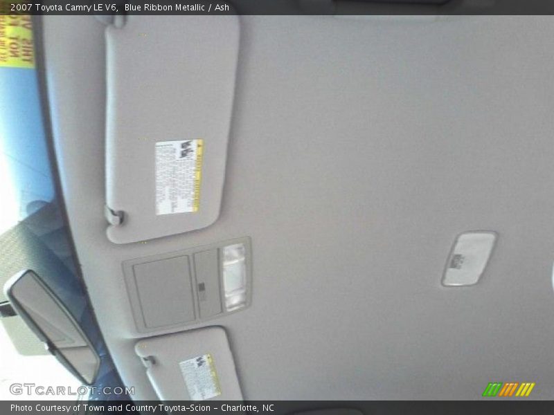 Blue Ribbon Metallic / Ash 2007 Toyota Camry LE V6