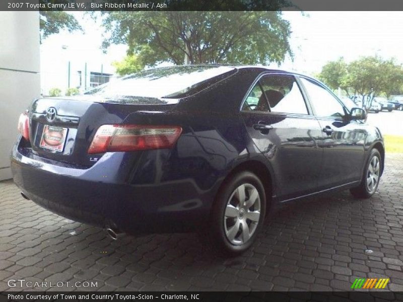 Blue Ribbon Metallic / Ash 2007 Toyota Camry LE V6