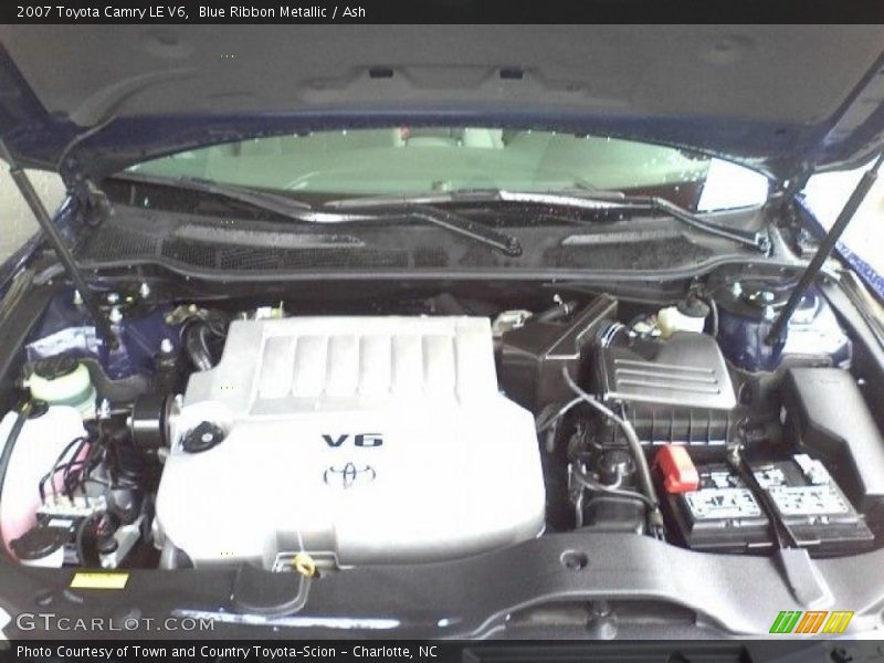 Blue Ribbon Metallic / Ash 2007 Toyota Camry LE V6