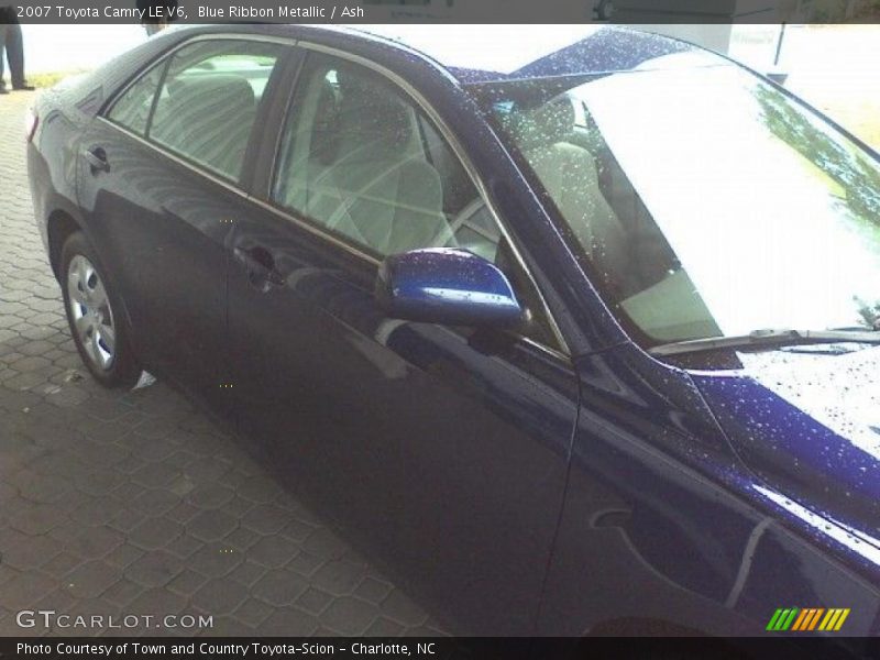 Blue Ribbon Metallic / Ash 2007 Toyota Camry LE V6