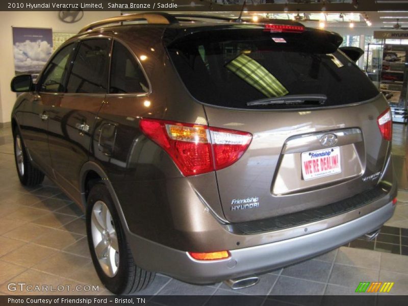Sahara Bronze / Saddle 2010 Hyundai Veracruz Limited