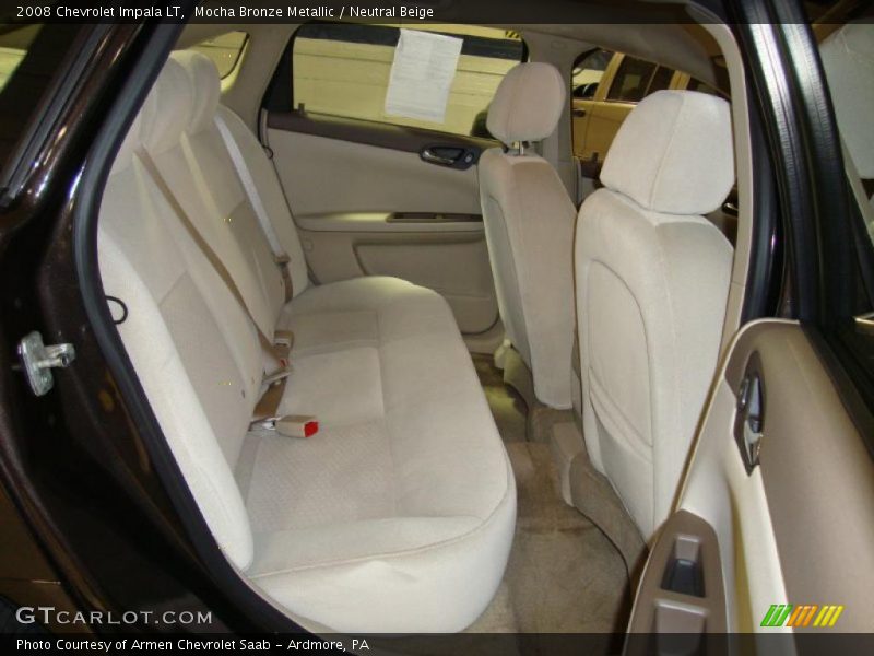 Mocha Bronze Metallic / Neutral Beige 2008 Chevrolet Impala LT
