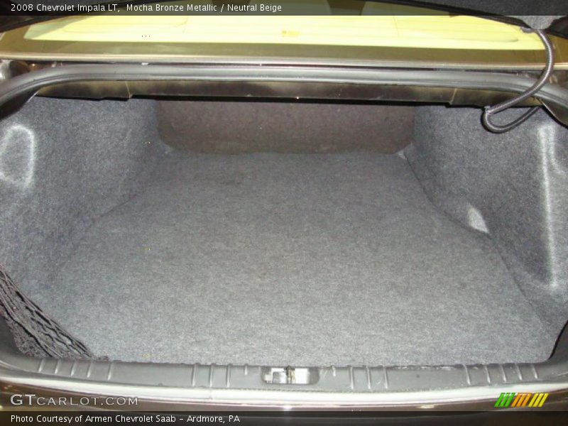Mocha Bronze Metallic / Neutral Beige 2008 Chevrolet Impala LT