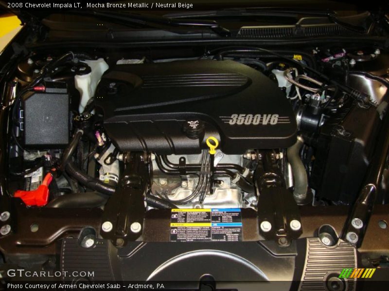 Mocha Bronze Metallic / Neutral Beige 2008 Chevrolet Impala LT