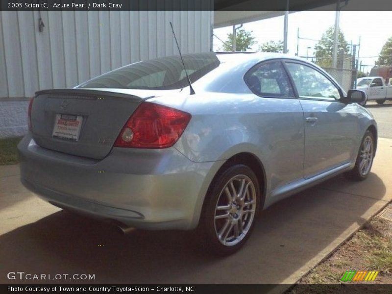 Azure Pearl / Dark Gray 2005 Scion tC