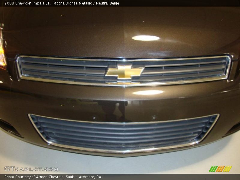 Mocha Bronze Metallic / Neutral Beige 2008 Chevrolet Impala LT