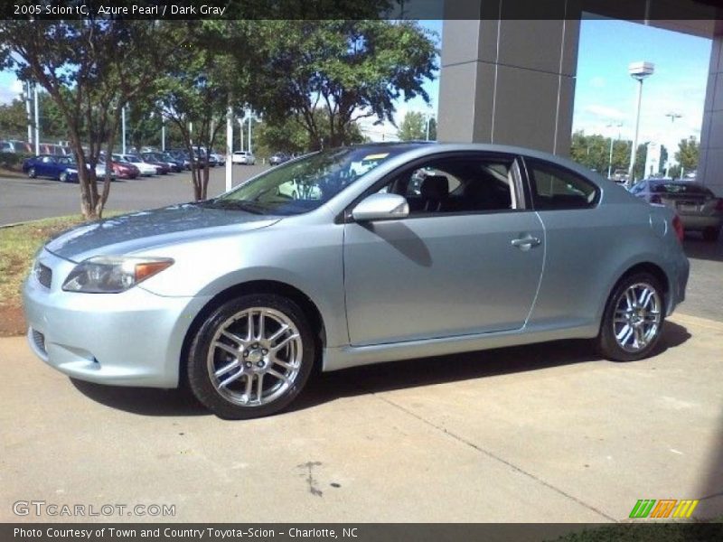 Azure Pearl / Dark Gray 2005 Scion tC