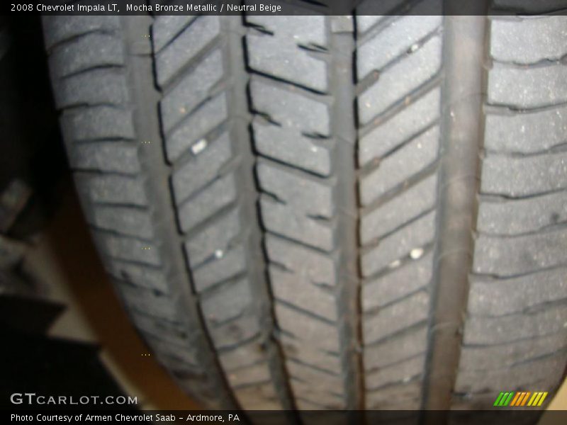 Mocha Bronze Metallic / Neutral Beige 2008 Chevrolet Impala LT