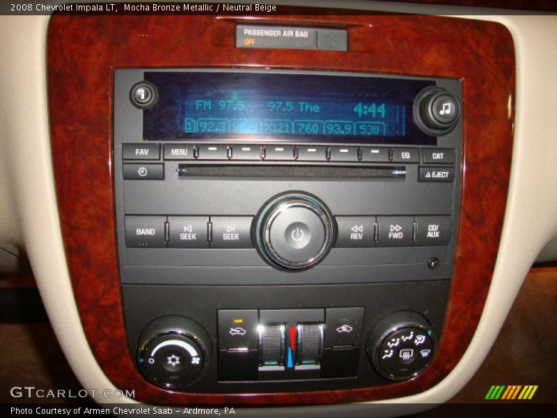 Mocha Bronze Metallic / Neutral Beige 2008 Chevrolet Impala LT