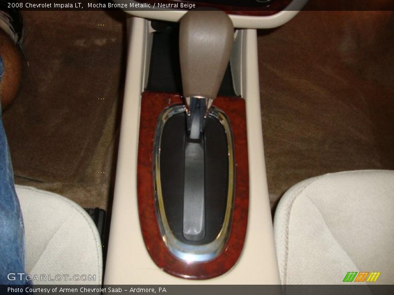 Mocha Bronze Metallic / Neutral Beige 2008 Chevrolet Impala LT