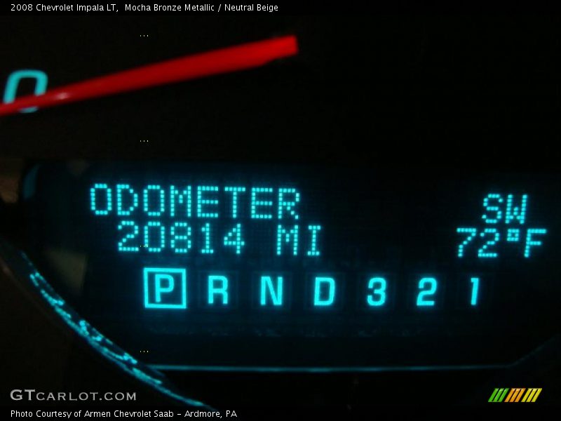 Mocha Bronze Metallic / Neutral Beige 2008 Chevrolet Impala LT