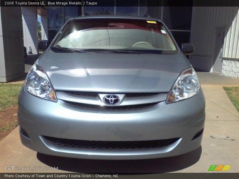 Blue Mirage Metallic / Taupe 2006 Toyota Sienna LE