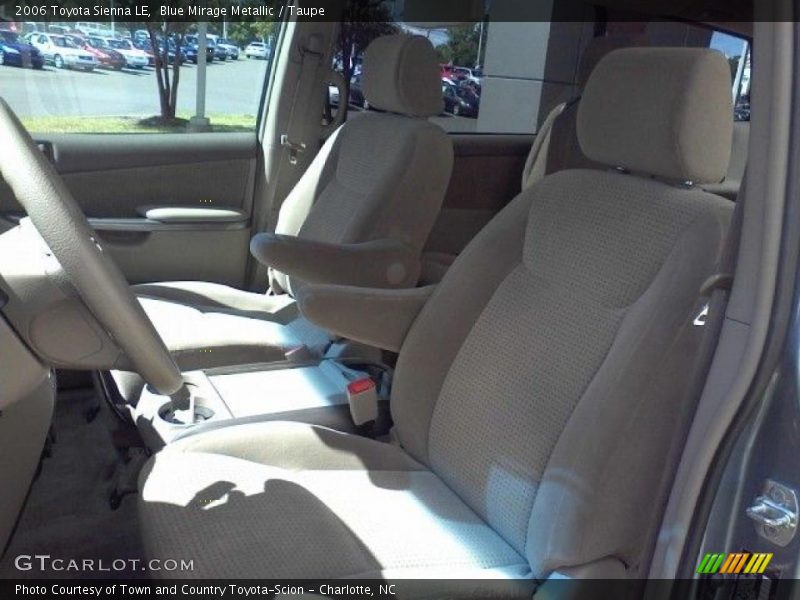 Blue Mirage Metallic / Taupe 2006 Toyota Sienna LE