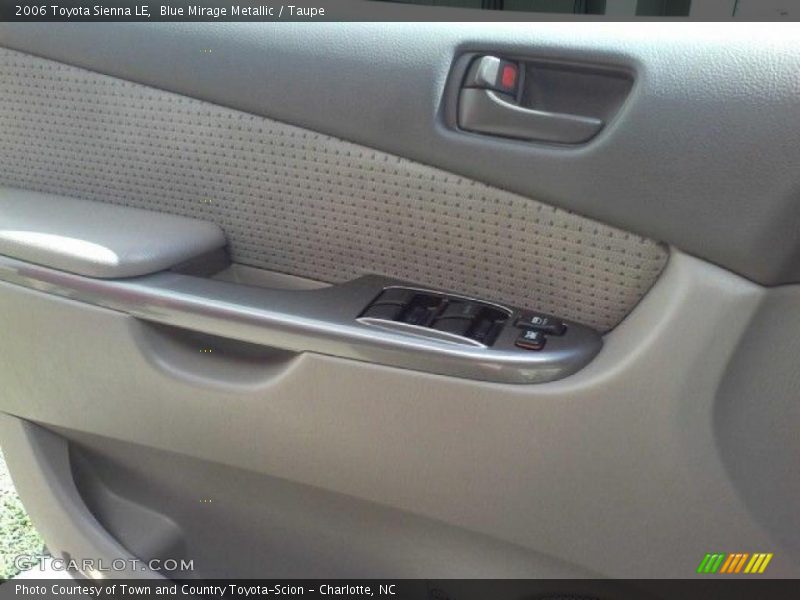 Blue Mirage Metallic / Taupe 2006 Toyota Sienna LE