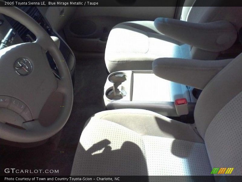 Blue Mirage Metallic / Taupe 2006 Toyota Sienna LE