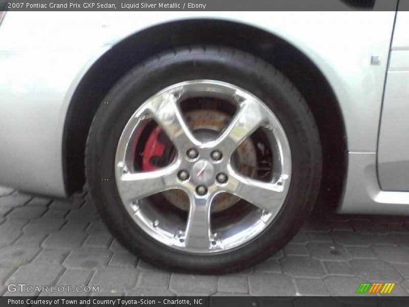 Liquid Silver Metallic / Ebony 2007 Pontiac Grand Prix GXP Sedan