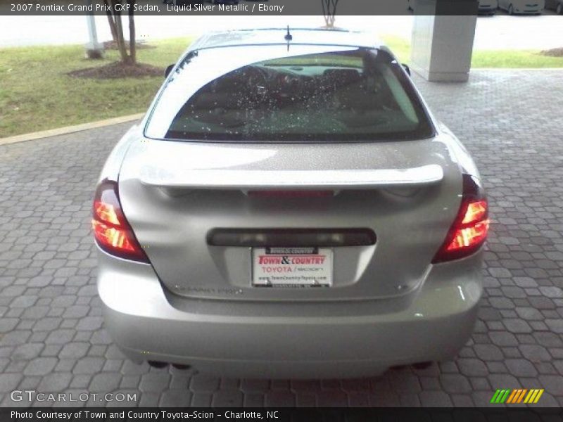 Liquid Silver Metallic / Ebony 2007 Pontiac Grand Prix GXP Sedan
