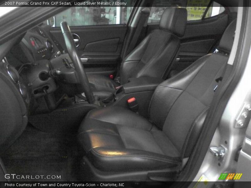 Liquid Silver Metallic / Ebony 2007 Pontiac Grand Prix GXP Sedan
