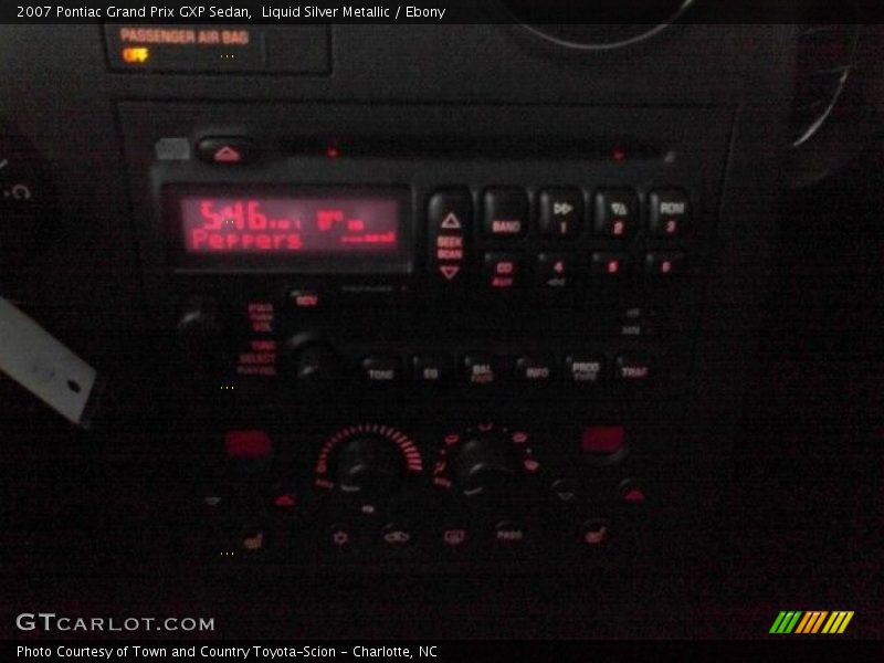 Liquid Silver Metallic / Ebony 2007 Pontiac Grand Prix GXP Sedan
