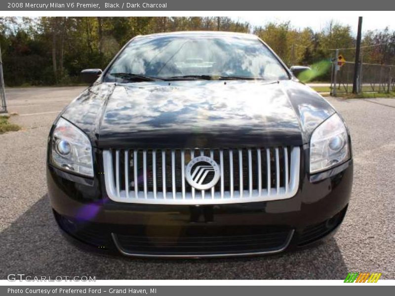 Black / Dark Charcoal 2008 Mercury Milan V6 Premier