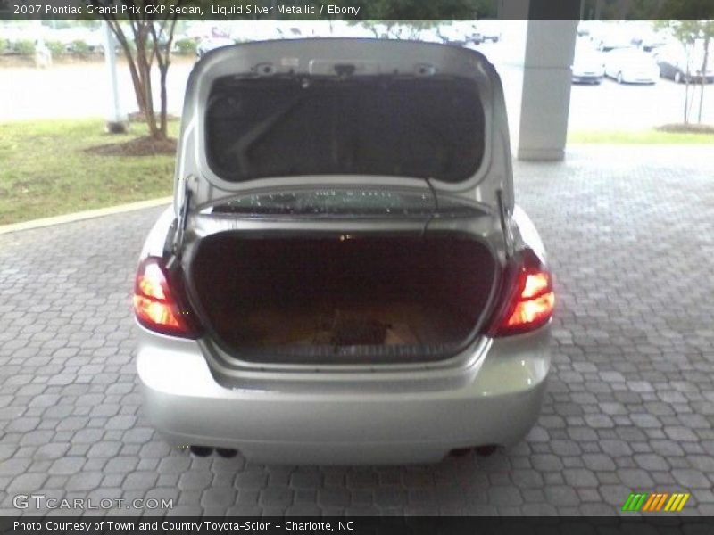 Liquid Silver Metallic / Ebony 2007 Pontiac Grand Prix GXP Sedan