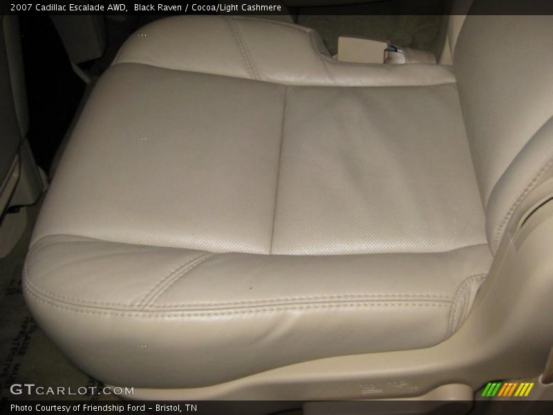 Black Raven / Cocoa/Light Cashmere 2007 Cadillac Escalade AWD