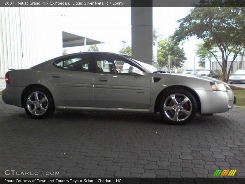 Liquid Silver Metallic / Ebony 2007 Pontiac Grand Prix GXP Sedan