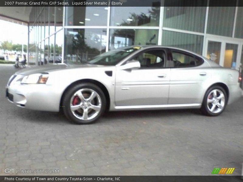 Liquid Silver Metallic / Ebony 2007 Pontiac Grand Prix GXP Sedan