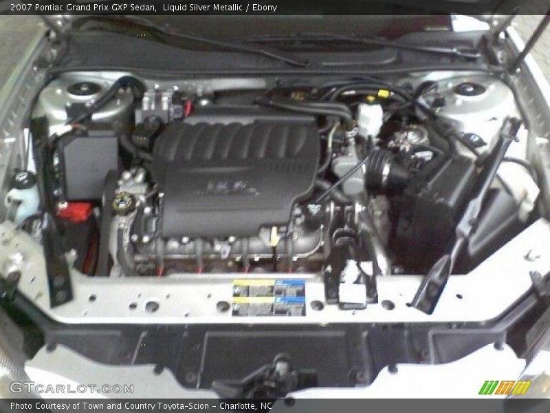 Liquid Silver Metallic / Ebony 2007 Pontiac Grand Prix GXP Sedan