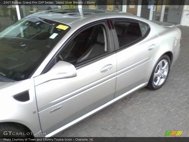 Liquid Silver Metallic / Ebony 2007 Pontiac Grand Prix GXP Sedan