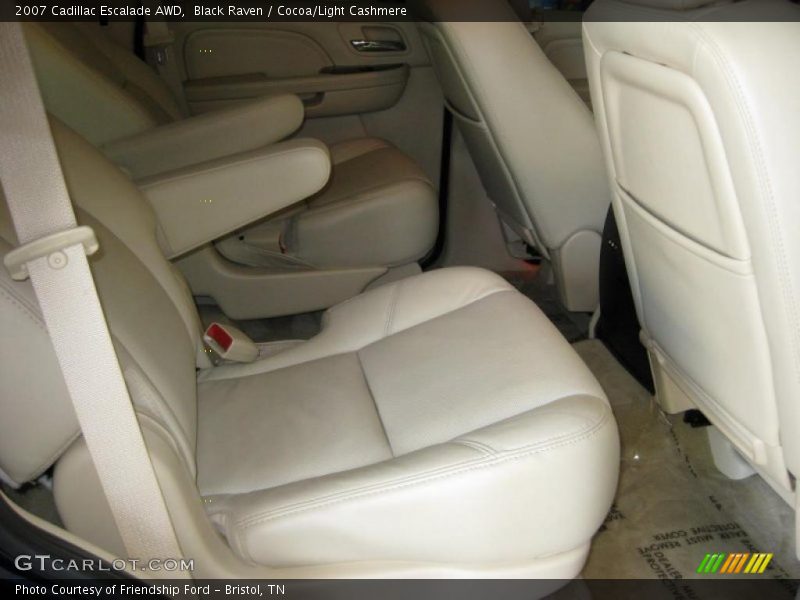 Black Raven / Cocoa/Light Cashmere 2007 Cadillac Escalade AWD