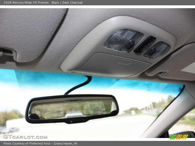 Black / Dark Charcoal 2008 Mercury Milan V6 Premier