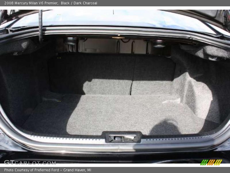 Black / Dark Charcoal 2008 Mercury Milan V6 Premier