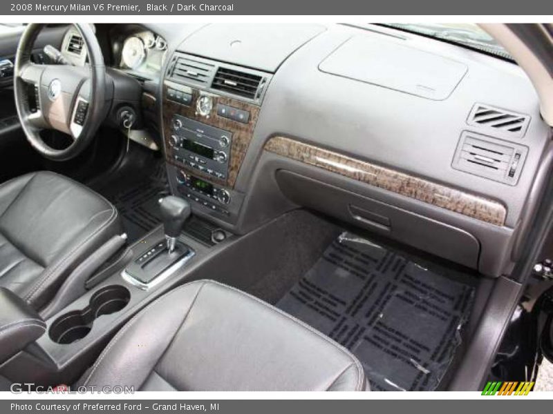 Black / Dark Charcoal 2008 Mercury Milan V6 Premier