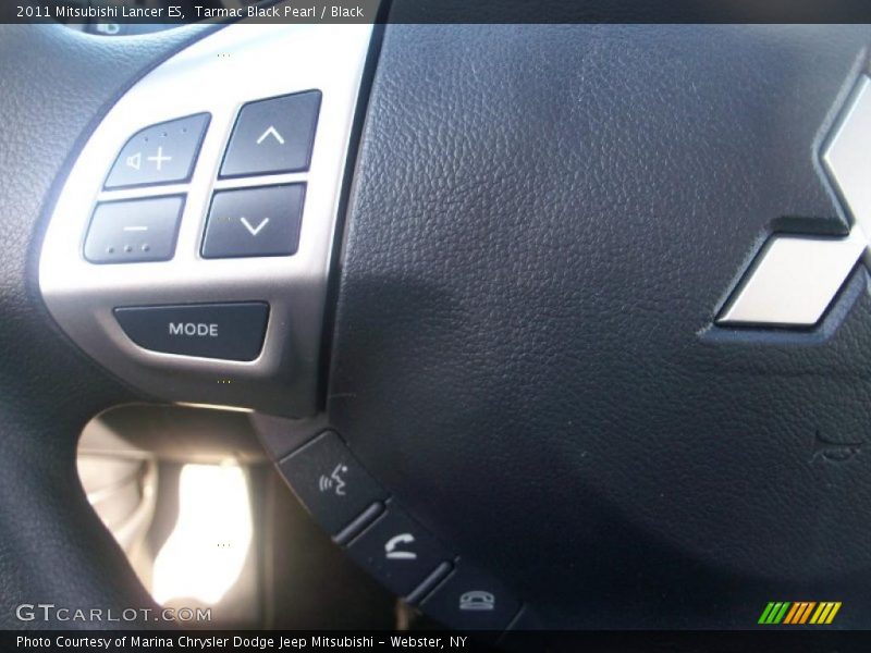 Tarmac Black Pearl / Black 2011 Mitsubishi Lancer ES