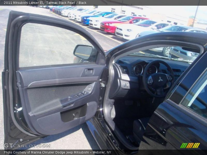 Tarmac Black Pearl / Black 2011 Mitsubishi Lancer ES