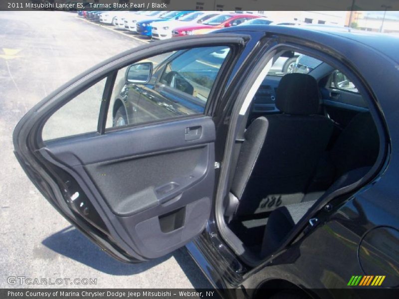 Tarmac Black Pearl / Black 2011 Mitsubishi Lancer ES