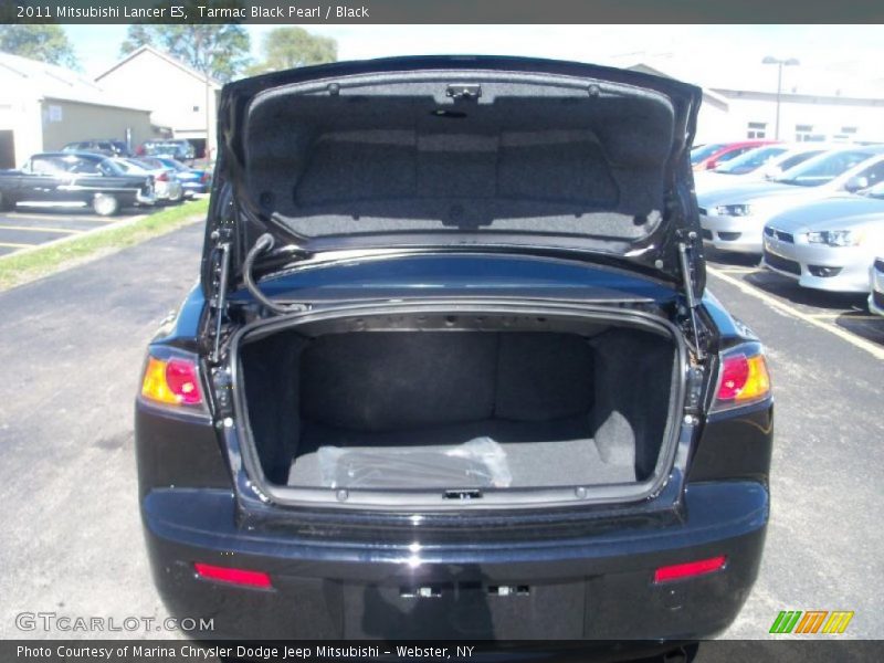 Tarmac Black Pearl / Black 2011 Mitsubishi Lancer ES