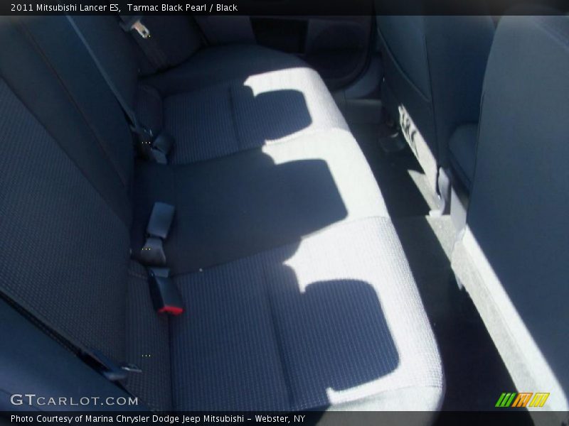 Tarmac Black Pearl / Black 2011 Mitsubishi Lancer ES