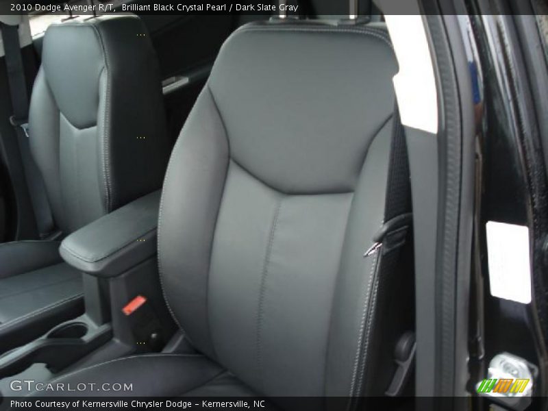 Brilliant Black Crystal Pearl / Dark Slate Gray 2010 Dodge Avenger R/T