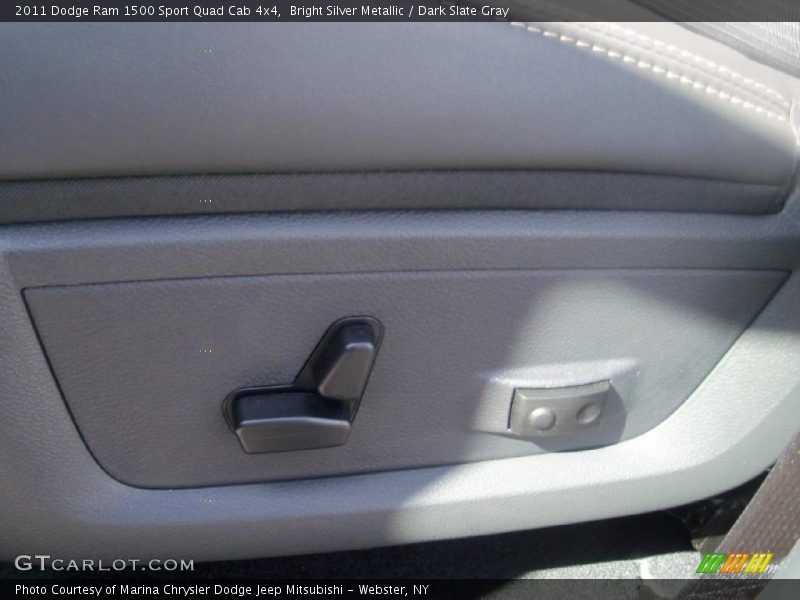 Bright Silver Metallic / Dark Slate Gray 2011 Dodge Ram 1500 Sport Quad Cab 4x4