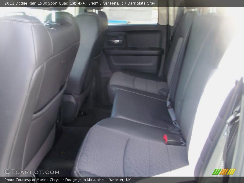 Bright Silver Metallic / Dark Slate Gray 2011 Dodge Ram 1500 Sport Quad Cab 4x4