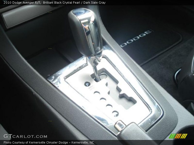 Brilliant Black Crystal Pearl / Dark Slate Gray 2010 Dodge Avenger R/T