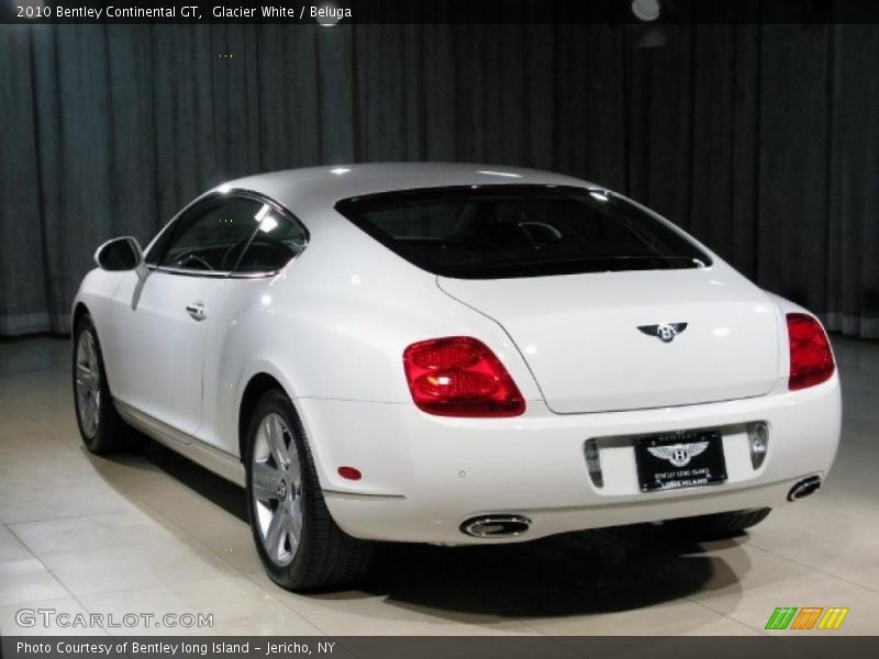 Glacier White / Beluga 2010 Bentley Continental GT