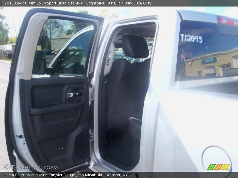 Bright Silver Metallic / Dark Slate Gray 2011 Dodge Ram 1500 Sport Quad Cab 4x4